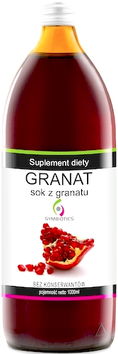 

Symbiotics Sok z Granatu naturalny 1l