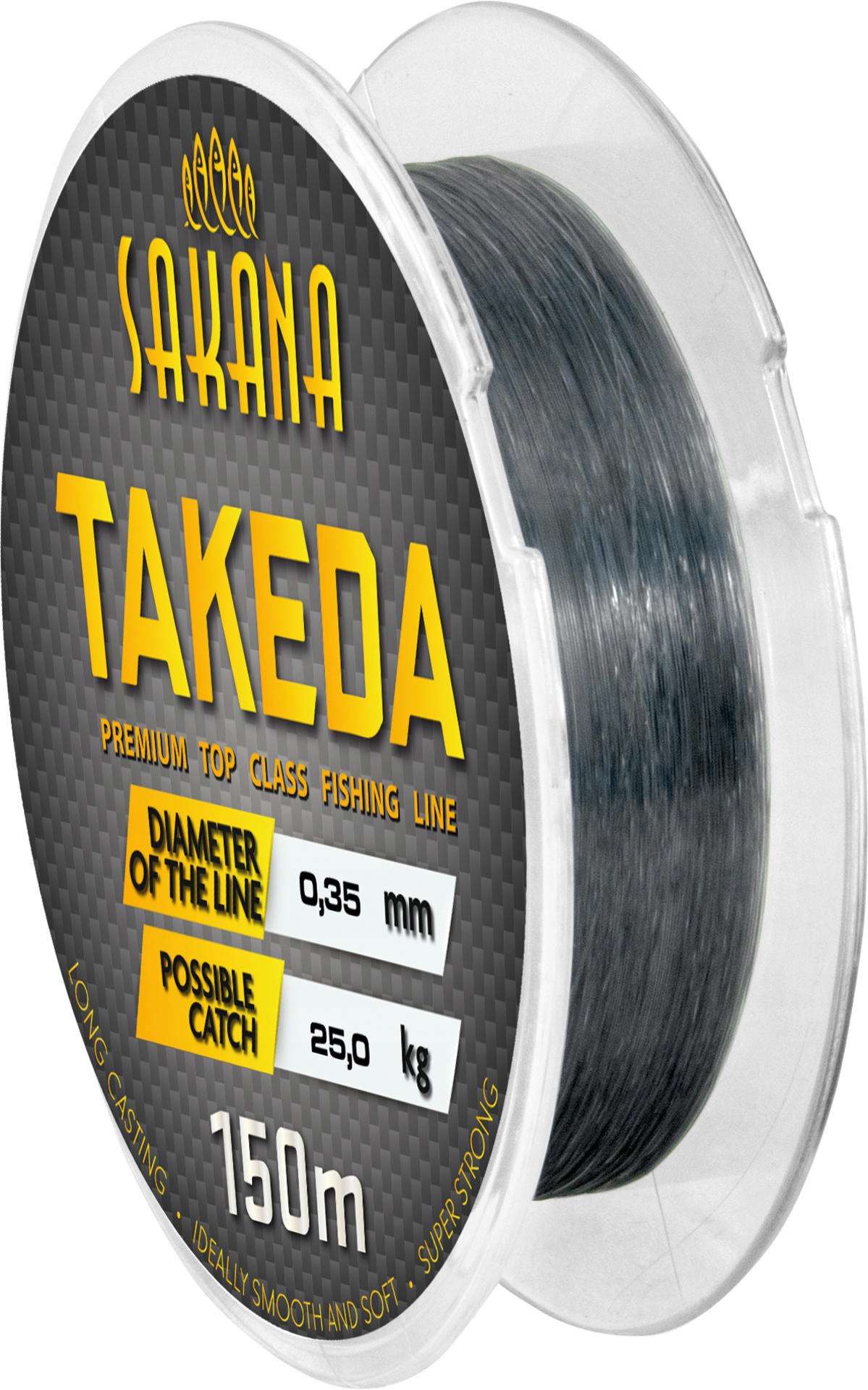JAPOŃSKA ŻYŁKA SAKANA TAKEDA 0,28mm/150m/16,0kg !! Marka Sakana