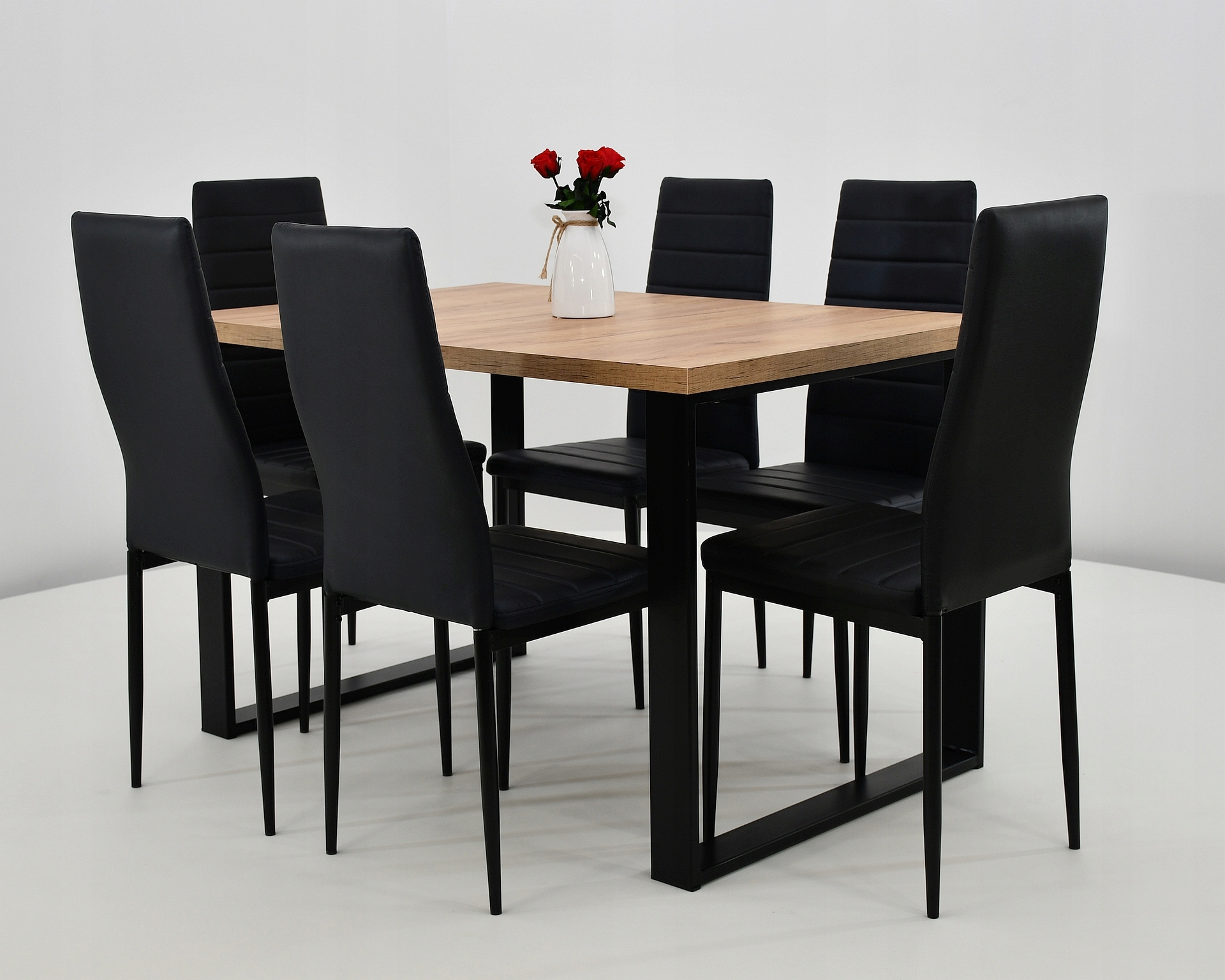 6 krzeseł do kuchni i stół z odpornym blatem Kod producenta MODERN K-90