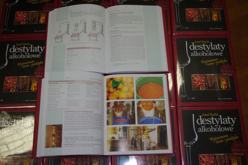 Książka Destylaty Alkoholowe Josef Pischl Nośnik książka papierowa