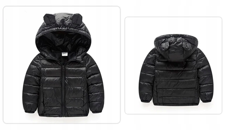 KURTKA PIKOWANA WIOSNA JESIEŃ WIATRÓWKA KAPTUR Rozmiar 80