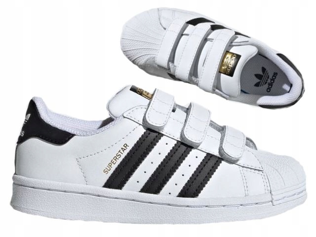 

Dziecięce Buty Adidas Superstar Originals Na Rzepy