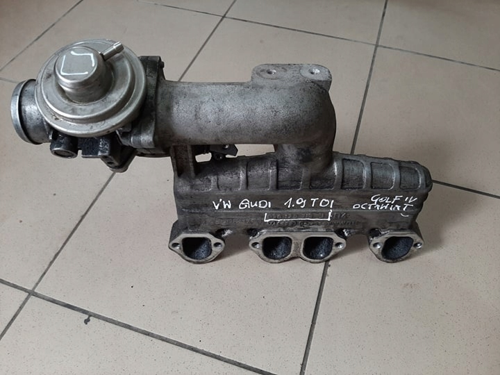 038129713J, 038131521J - КЛАПАН EGR КОЛЛЕКТОР ТРУБКИ VW AUDI 1.9 TDI 038131501E