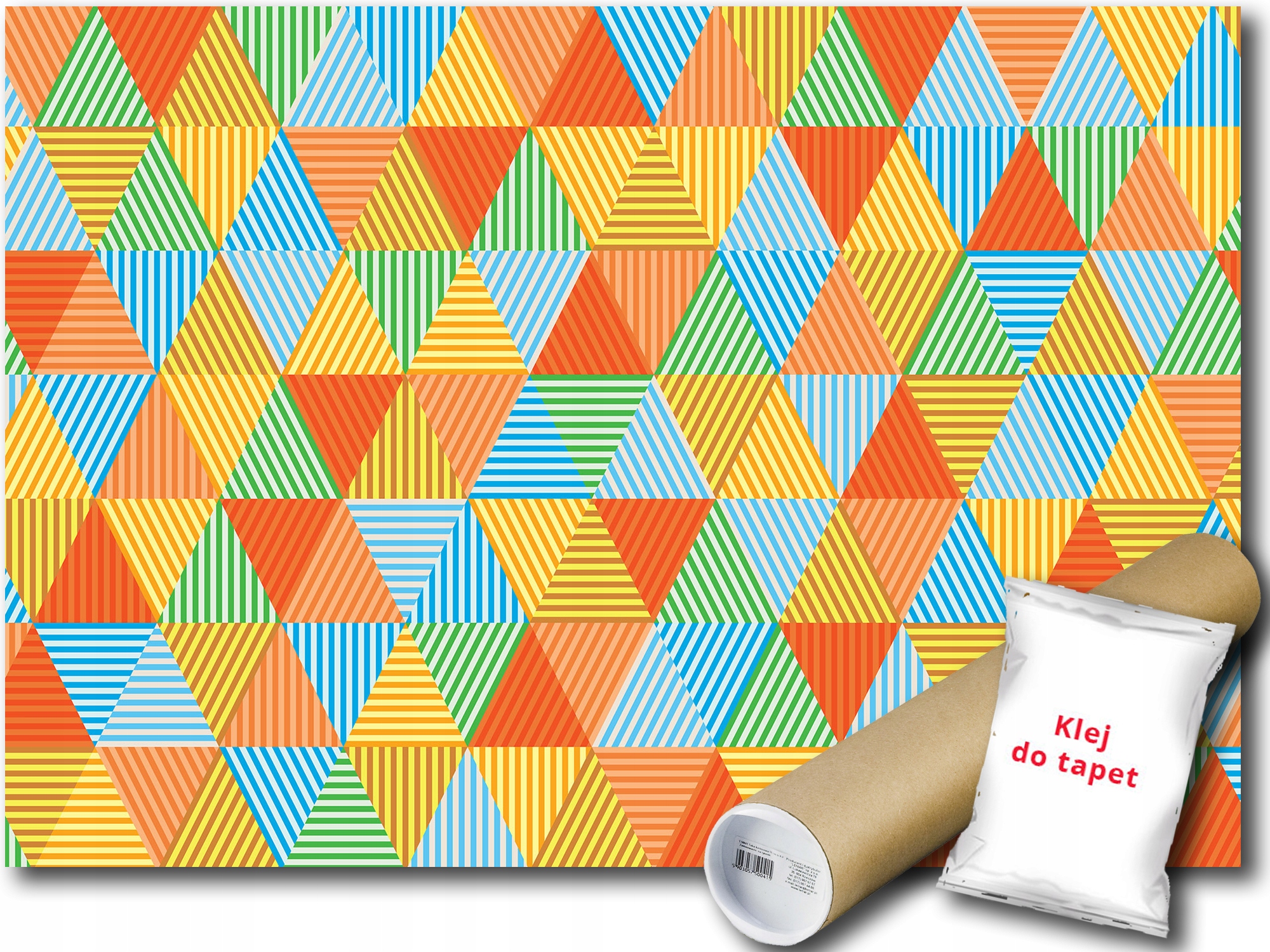 Fototapeta Trojúhelníky Vzor 23B F3XL 416x254 F10758