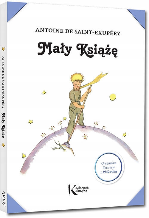 

Mały Książę z ilustracjami autora Twarda klasyka