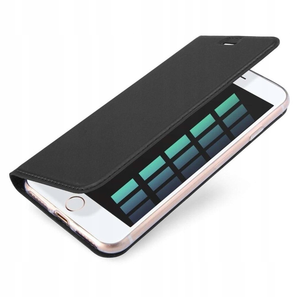 

Etui Do Iphone 7 8 Plus Z Klapką Obudowa Szkło