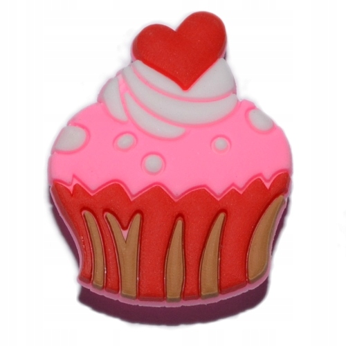 

Food - Przypinka do Crocs - Cupcake muffinka 2242