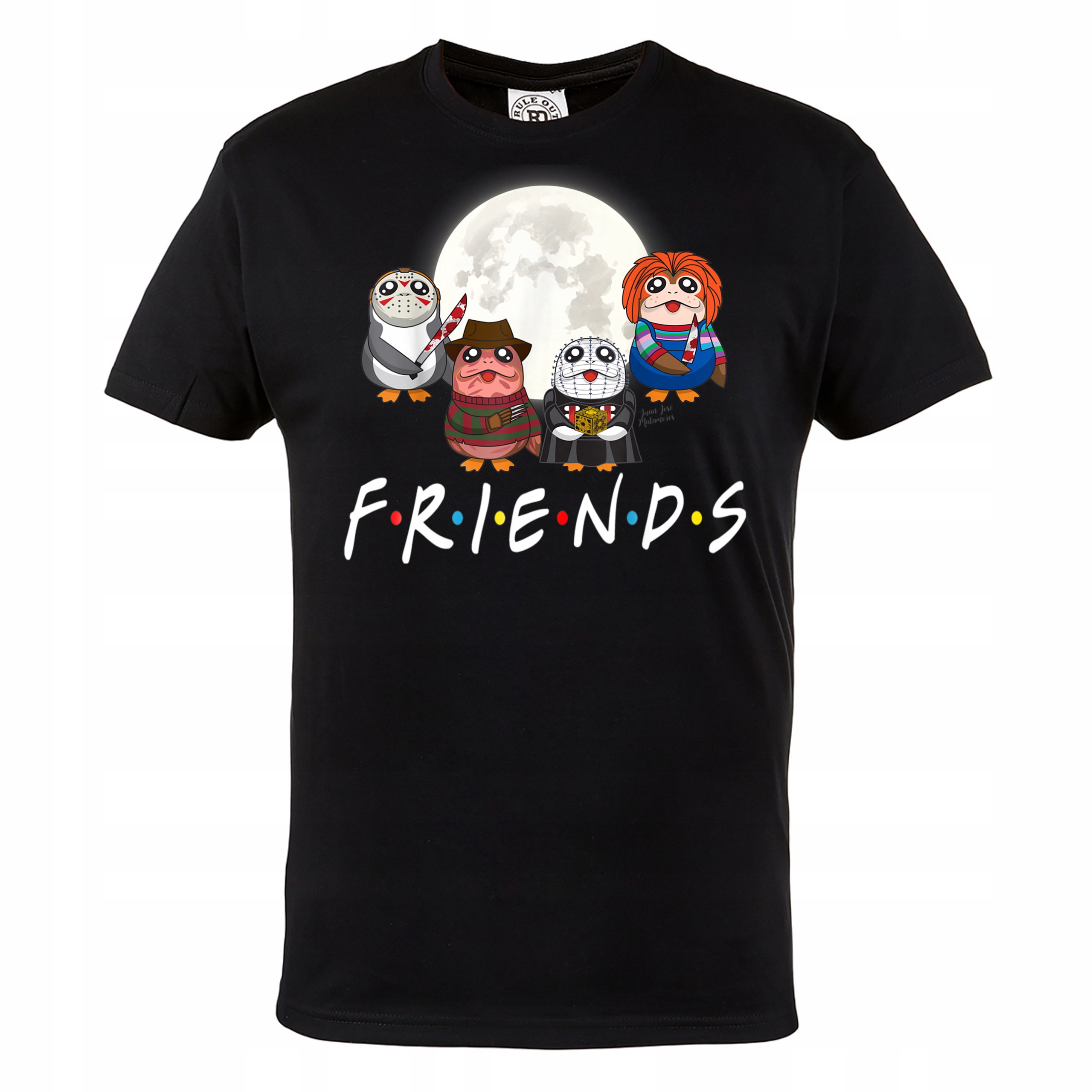 

Koszulka Na Halloween Horror Filmowa Friends HAL33