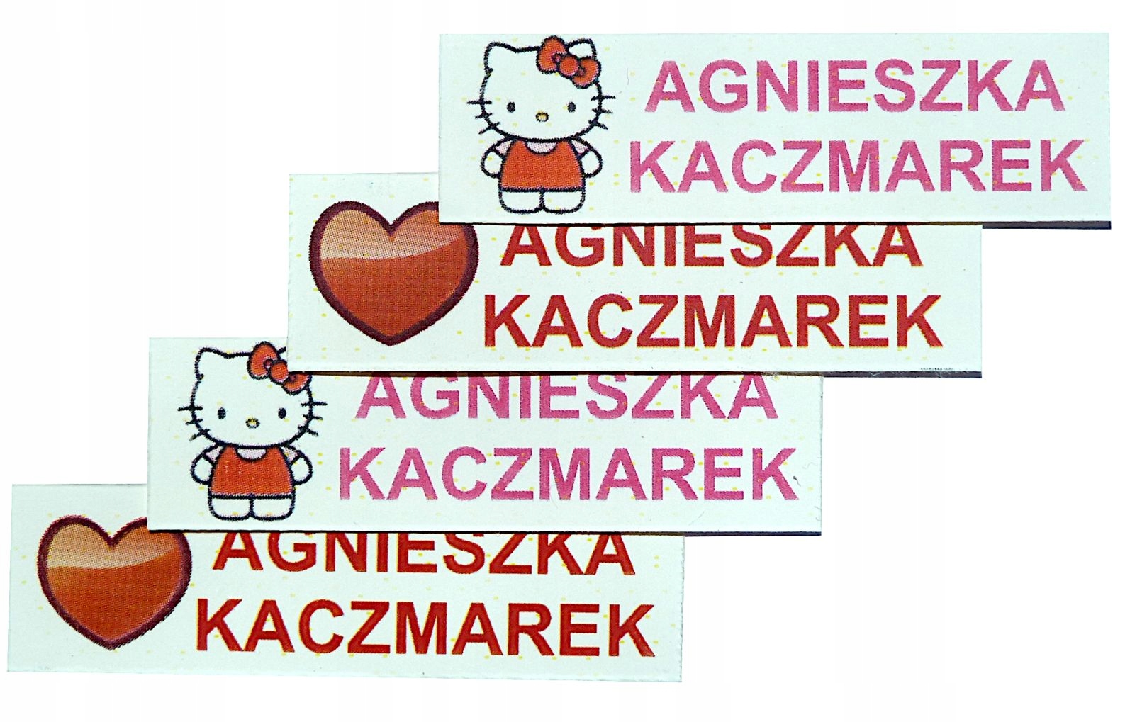 NAPRASOWANKI IMIENNIKI Metki Imienne NIEWYCZUWALNE Marka Matias