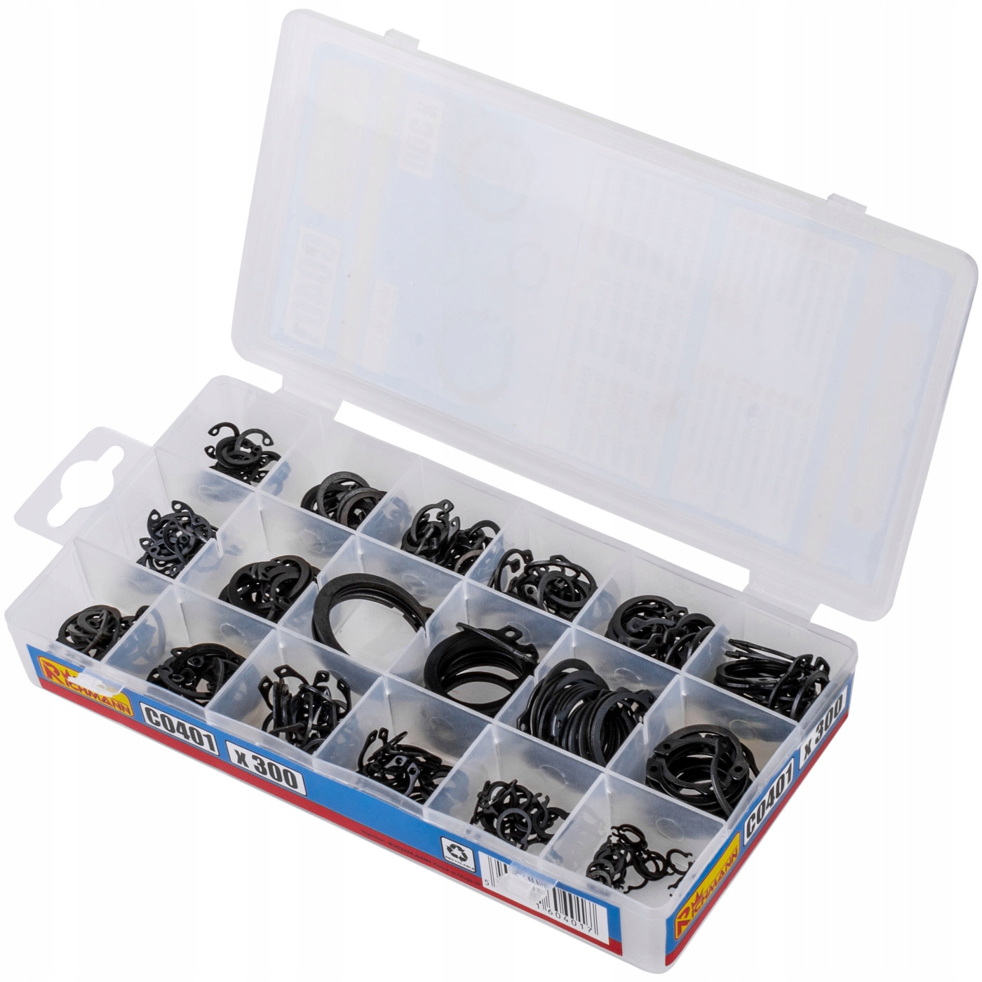 

Pierścienie Seegera Zestaw 300szt C0401