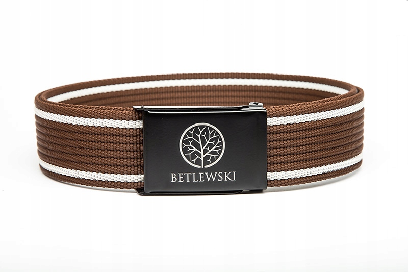 

Pasek Brązowy Parciany Betlewski XL 135 CM Klamrą