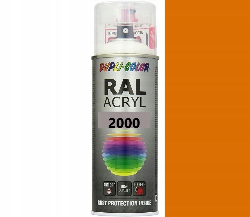 

Ral 2000 Połysk Motip Spray Farba Akryl Spray