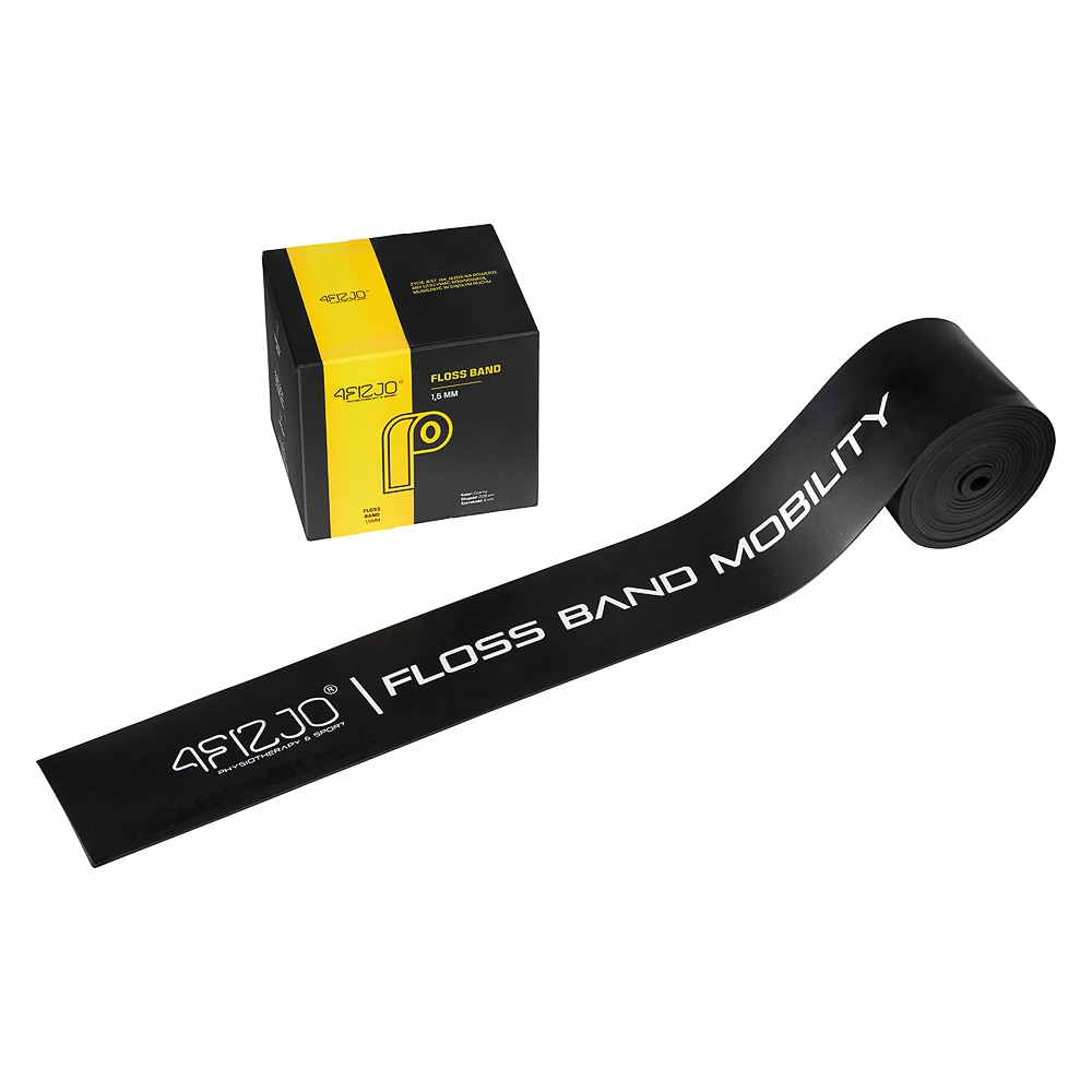

Guma Taśma Floss Band Czarna 1,5MM Flossband