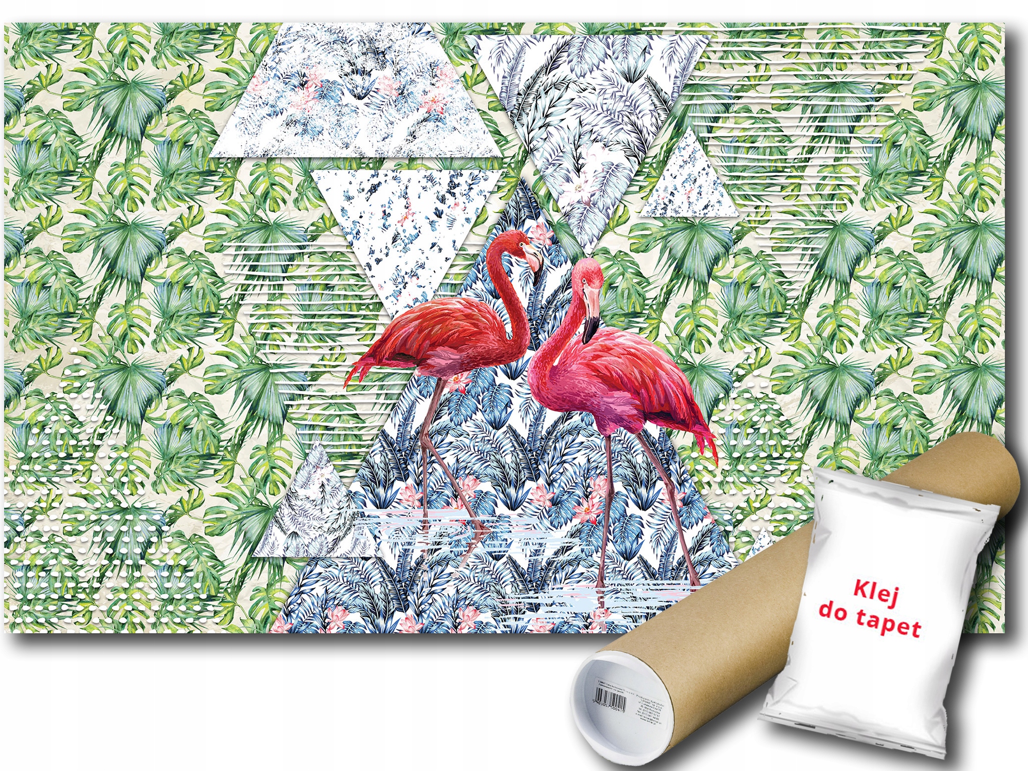 Fototapeta Plameniak Listy 23D F2XL 312x219 F11089