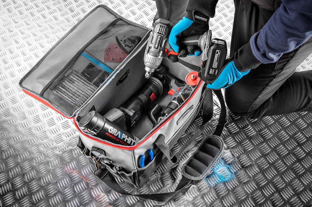 TORBA NA ELEKTRONARZĘDZIA GRAPHITE 58G021 Rodzaj torba zamknięta