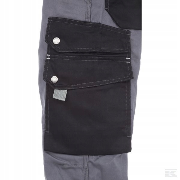 SPODNIE ROBOCZE ORIGINAL LIGHT SZARE Z PASKIEM L Model ORIGINAL