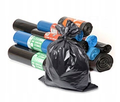 

Worki na śmieci 60l Ldpe a'10 sztuk czarne Mocne !
