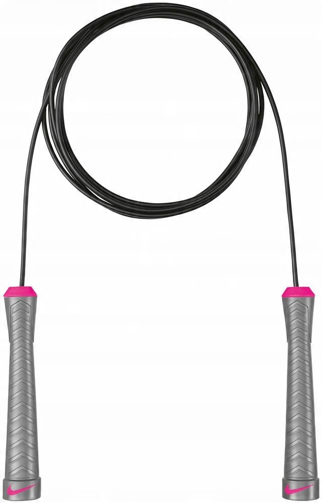 

Skakanka Nike Fundamental Speed Rope szaro-różowa