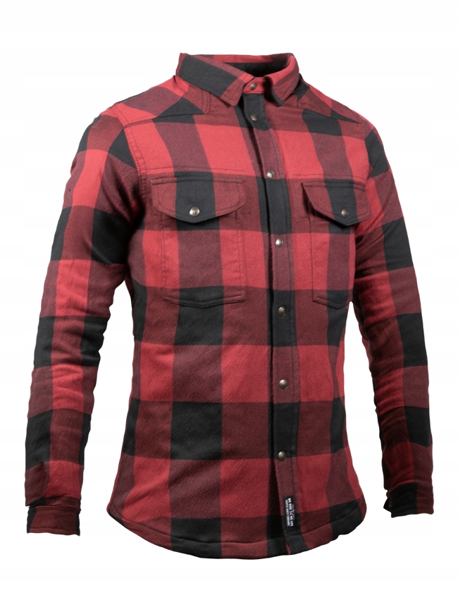 Košeľa John Doe Motoshirt Red Woman M