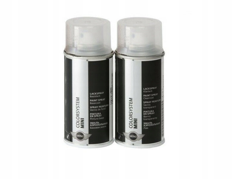 Oryginalny lakier w sprayu MINI Midnight Grey C12