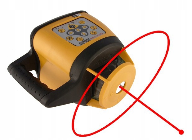 LAMIGO SPIN 210 Niwelator laser rotacyjny Rodzaj niwelatora rotacyjny