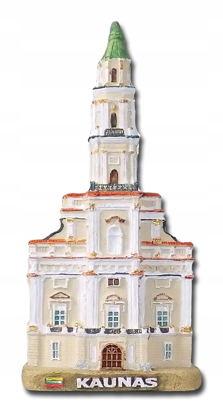 Litwa - KOWNO - Ratusz - magnes Arte-Fakt