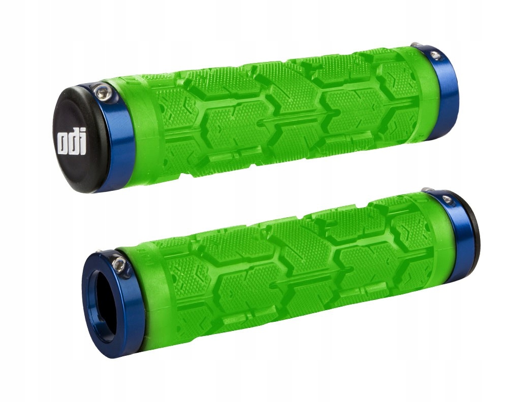 Gripy Chwyty Odi Rogue Mtb Lock-On Najlepsze Grube 33,5mm Green/Blue
