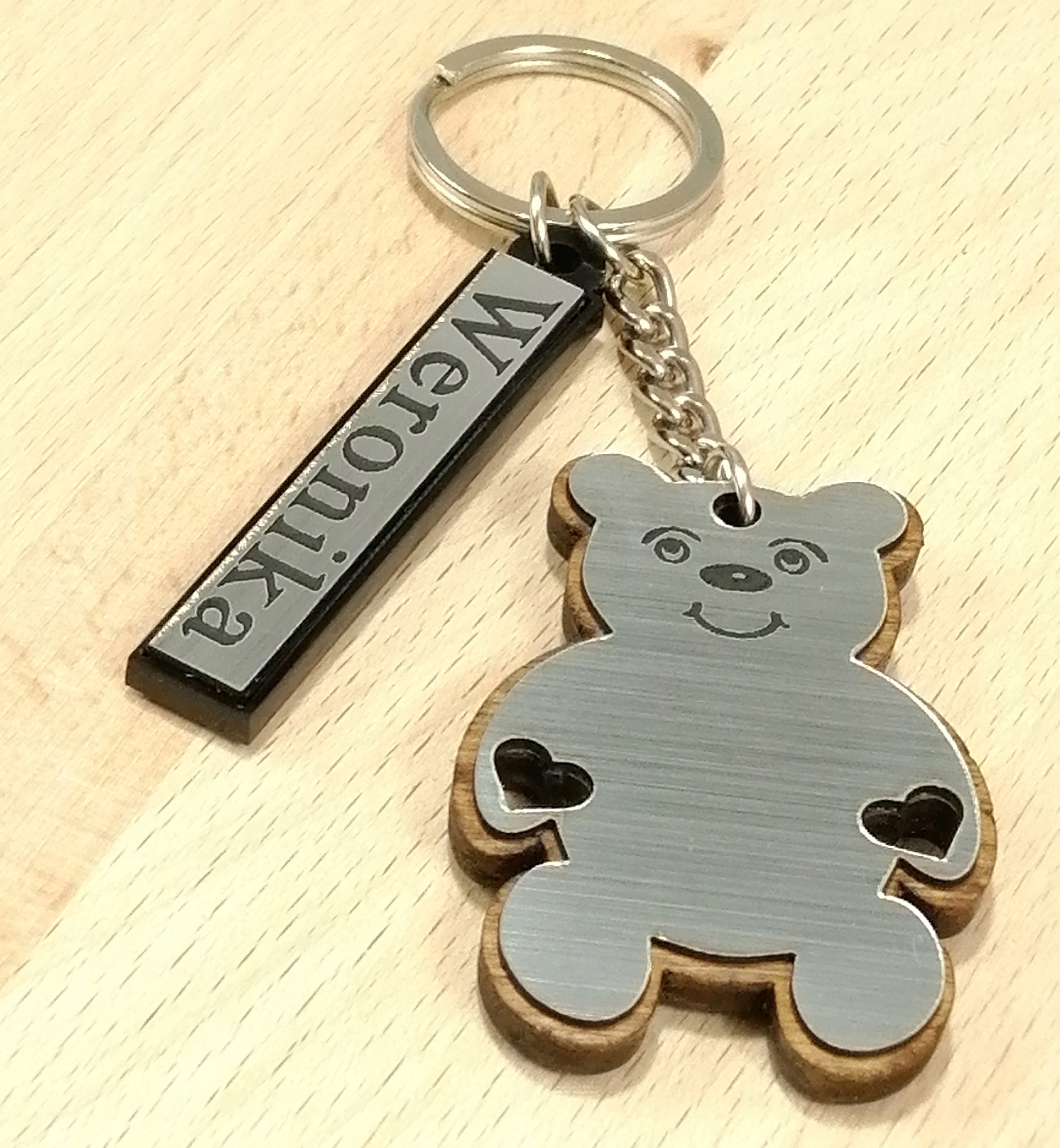 BRELOK DO KLUCZY MISIEK IMIĘ ZAWIESZKA PREZENT Rodzaj chrzest