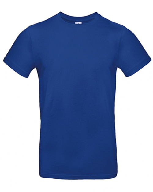 

Koszulka męska wygodna t-shirt Bawełna niebieski L