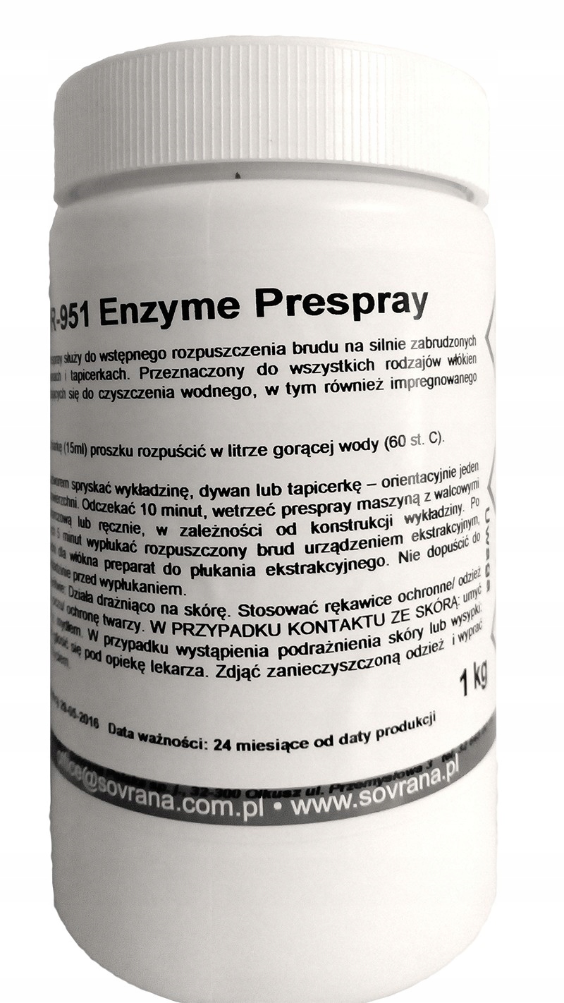 Tersus Pr951 prespray enzymatyczny 1kg