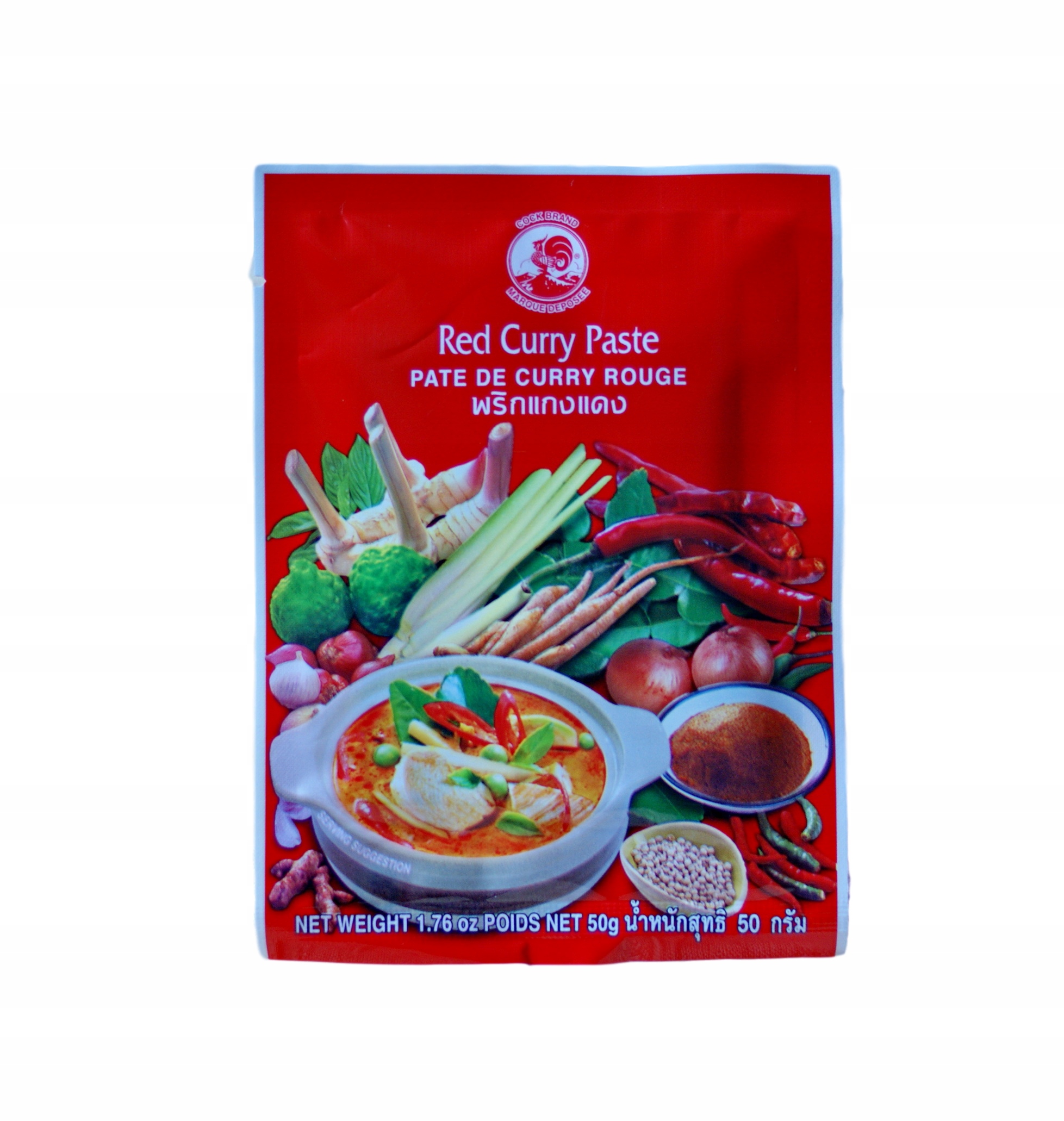 

Cock Tajska pasta curry czerwona 50g.