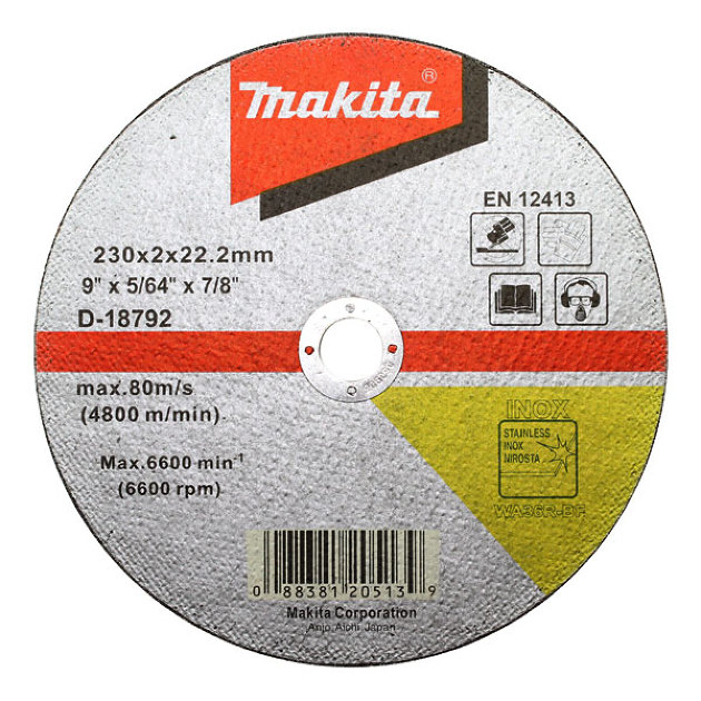 

Tarcza Tnąca Inox 230X2MM WA36R D-18792
