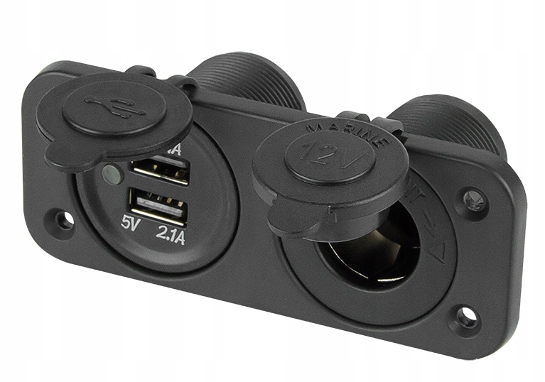 

Gniazdo zapalniczki do obudowy z ładowarką Usb B4Z