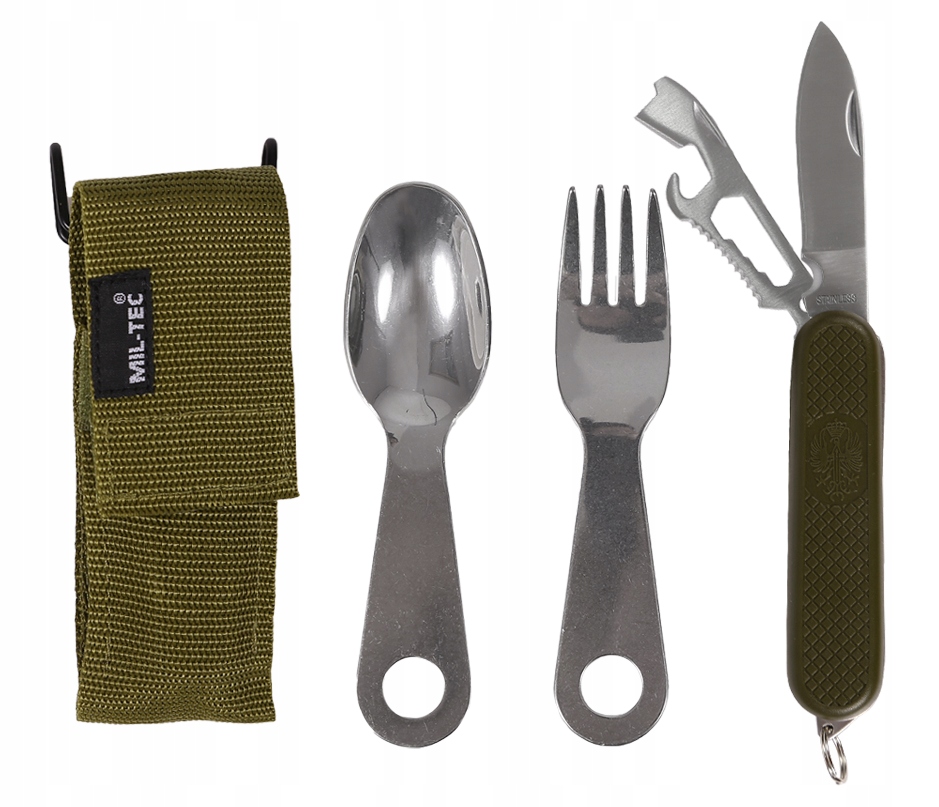 

Mil-tec Niezbędnik Scyzoryk z Pokrowcem Olive
