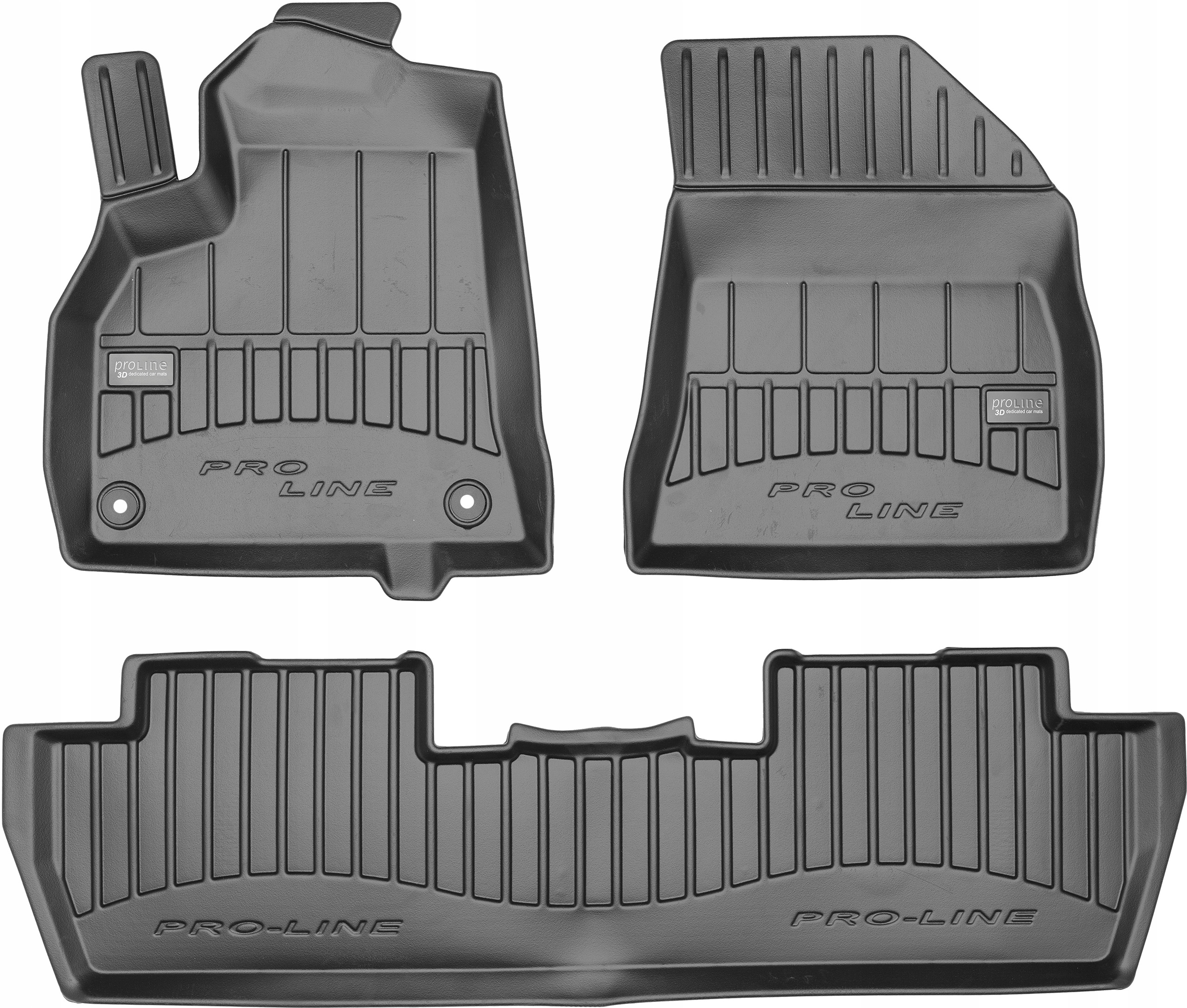 Koberce Frogum gumové 3 ks