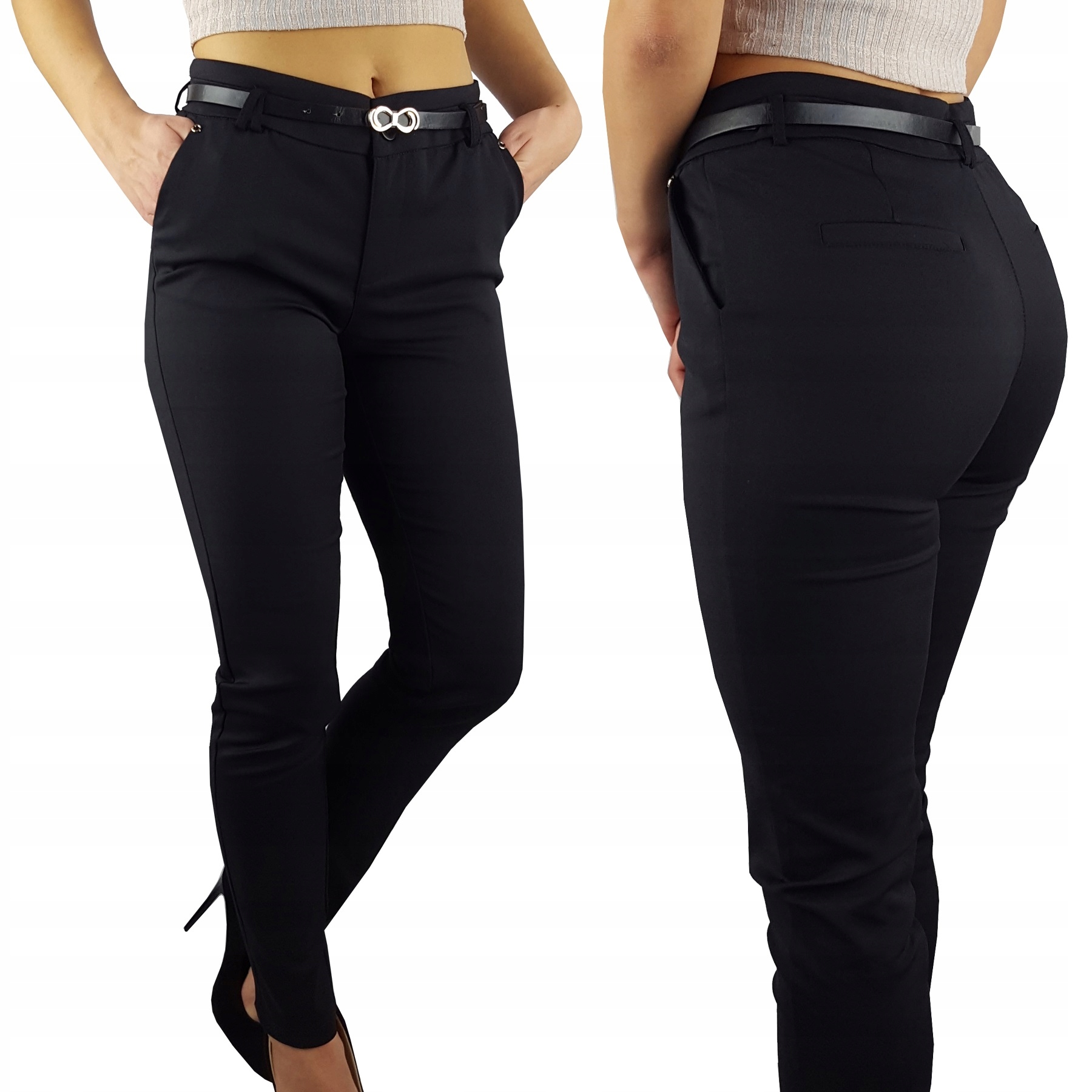 

Eleganckie Spodnie Damskie Plus Size Freesia 48