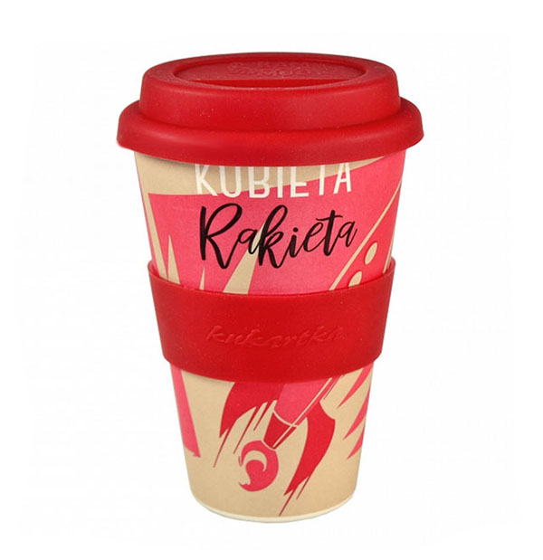 

Kubek Eko Bambusowy Kobieta Rakieta