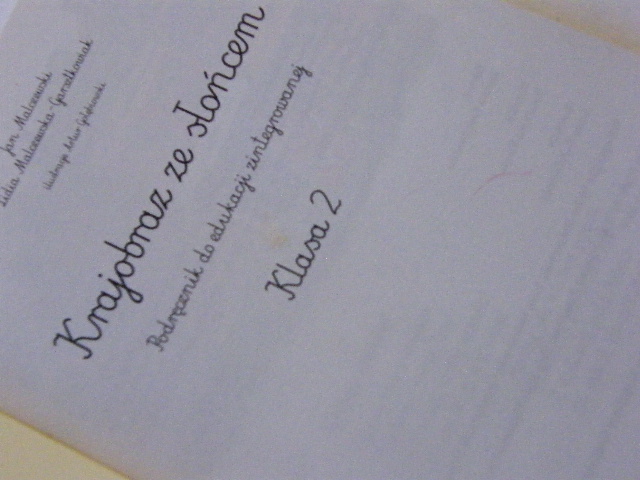 KRAJOBRAZ ZE SŁOŃCEM KLASA 2, Malczewski Język publikacji polski