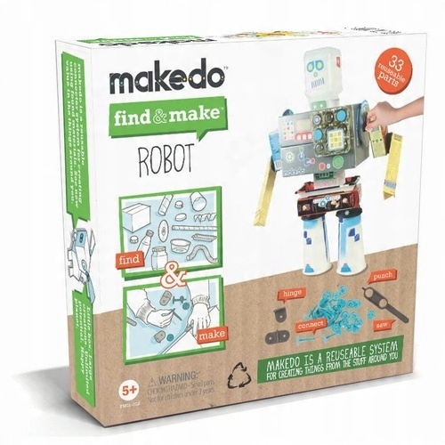 

Makedo zestaw kreatywny recykling Robot 5 lat+