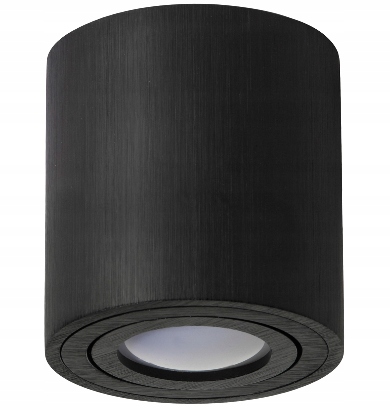 Oprawa Sufitowa okrągła CZARNA Kobi OH36