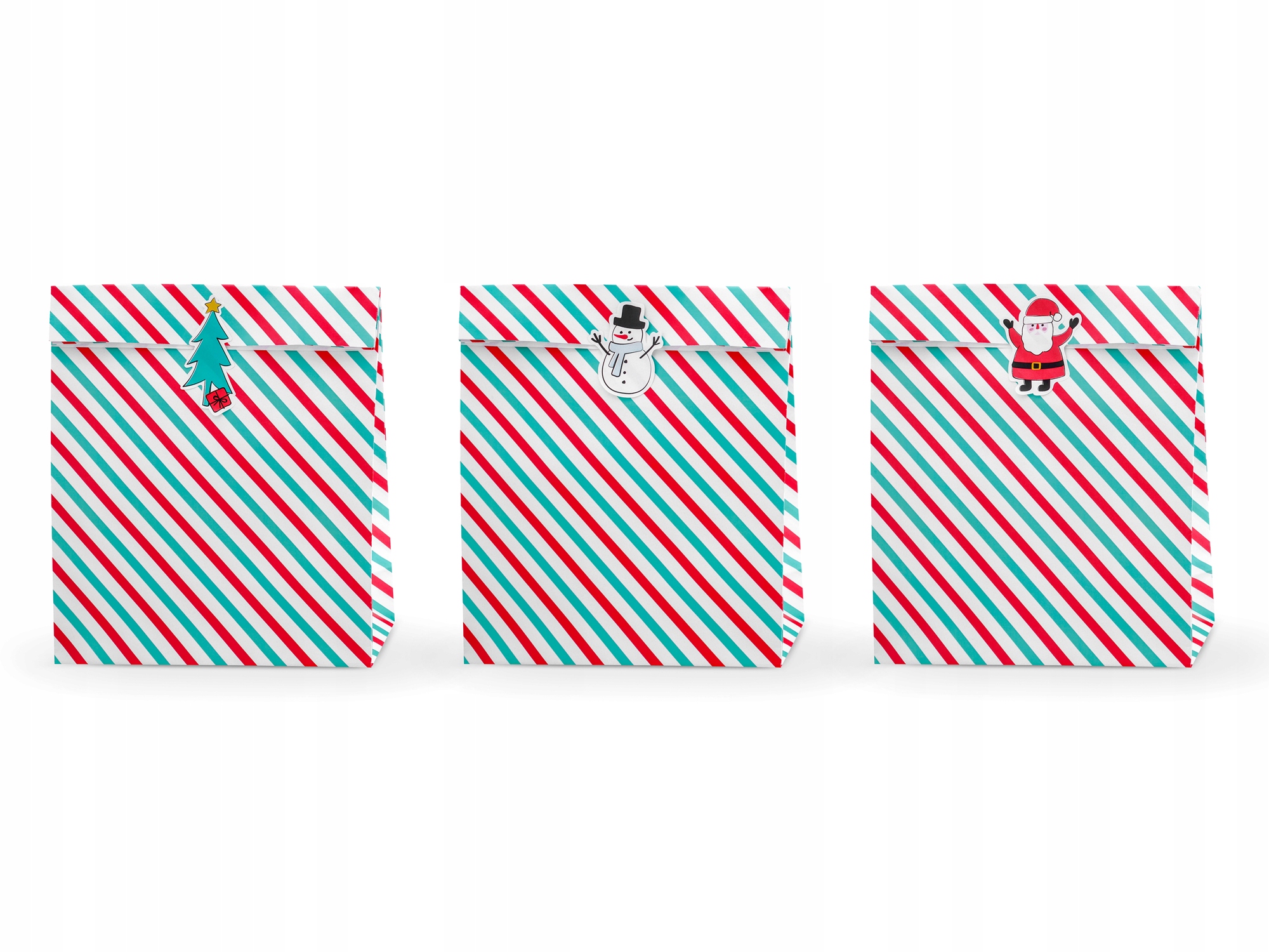 TOREBKI NA PREZENTY MERRY XMAS 25x11x27cm ŚWIĘTA