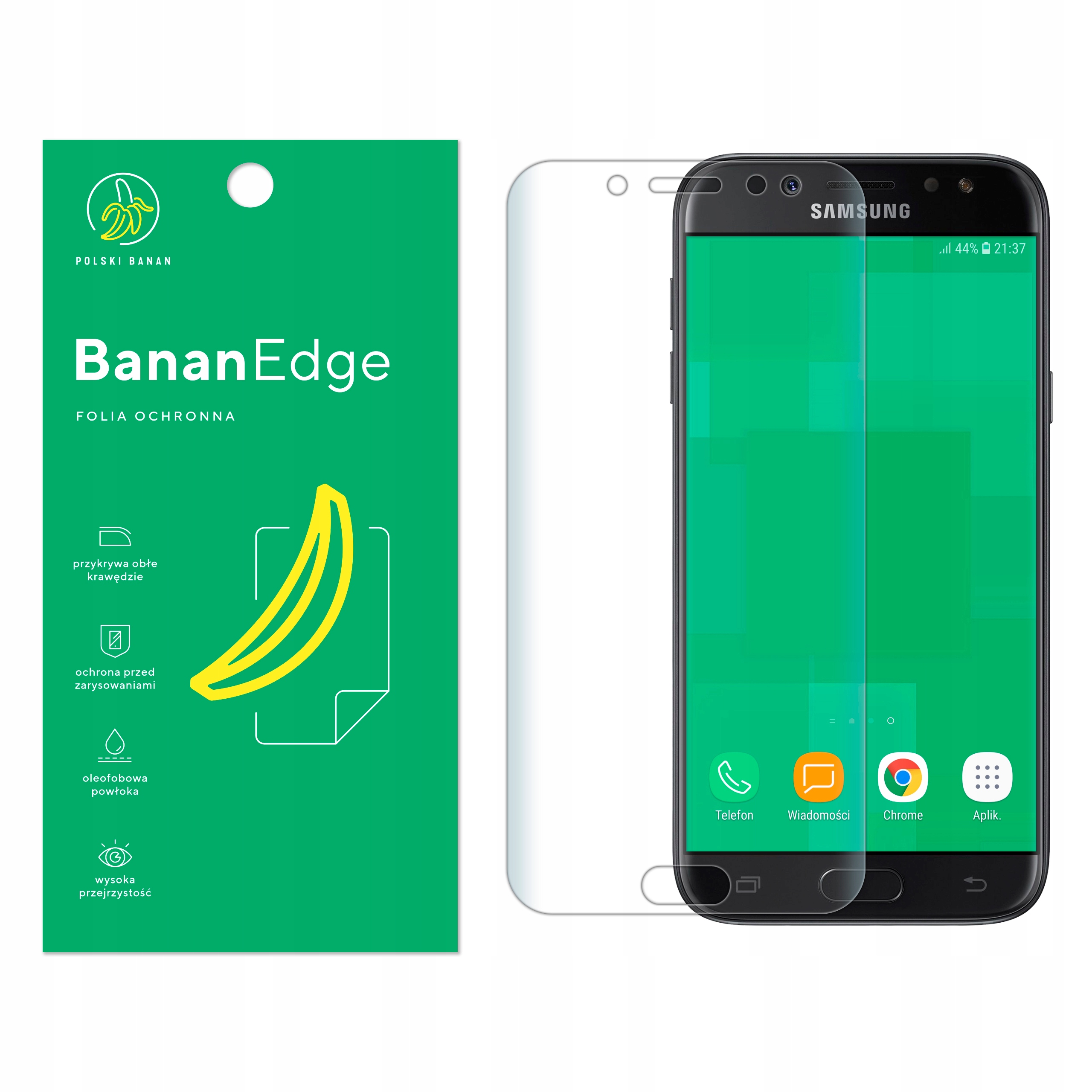 

Folia Ochronna Polski Banan do Samsung J7 2017