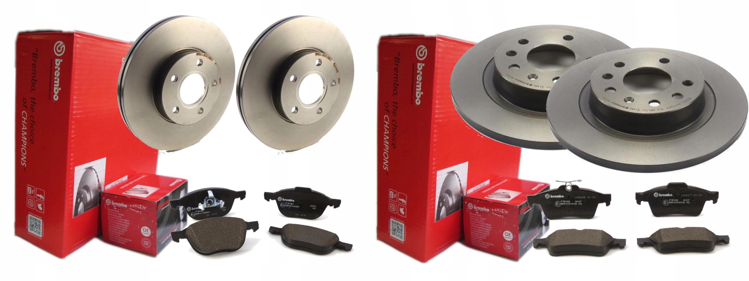 Диски Brembo P + T VOLVO S40 II V50 278