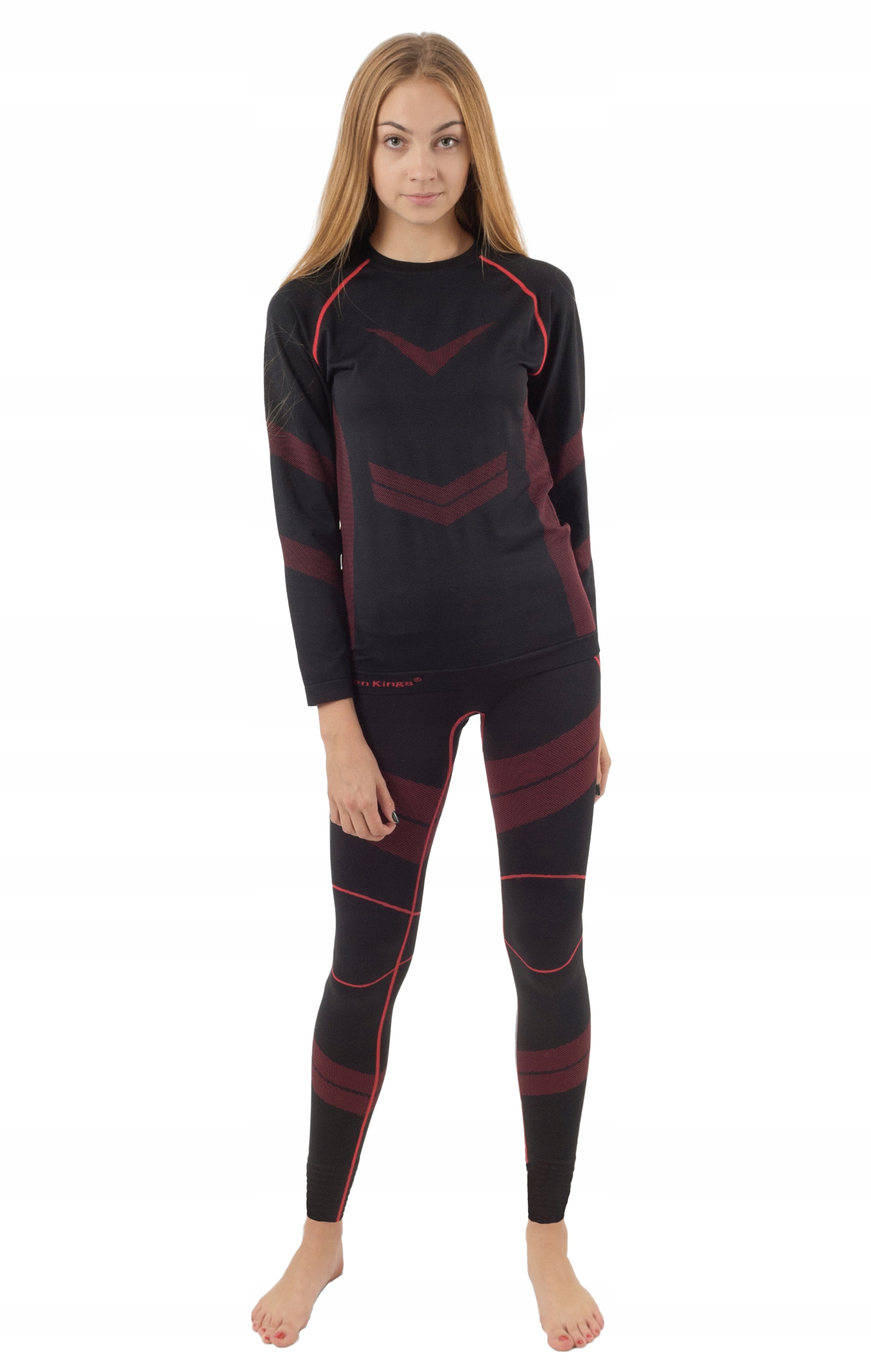 Bielizna Termoaktywna Sportowa Termiczna Damska Koszulka Getry Sk XL/XXL