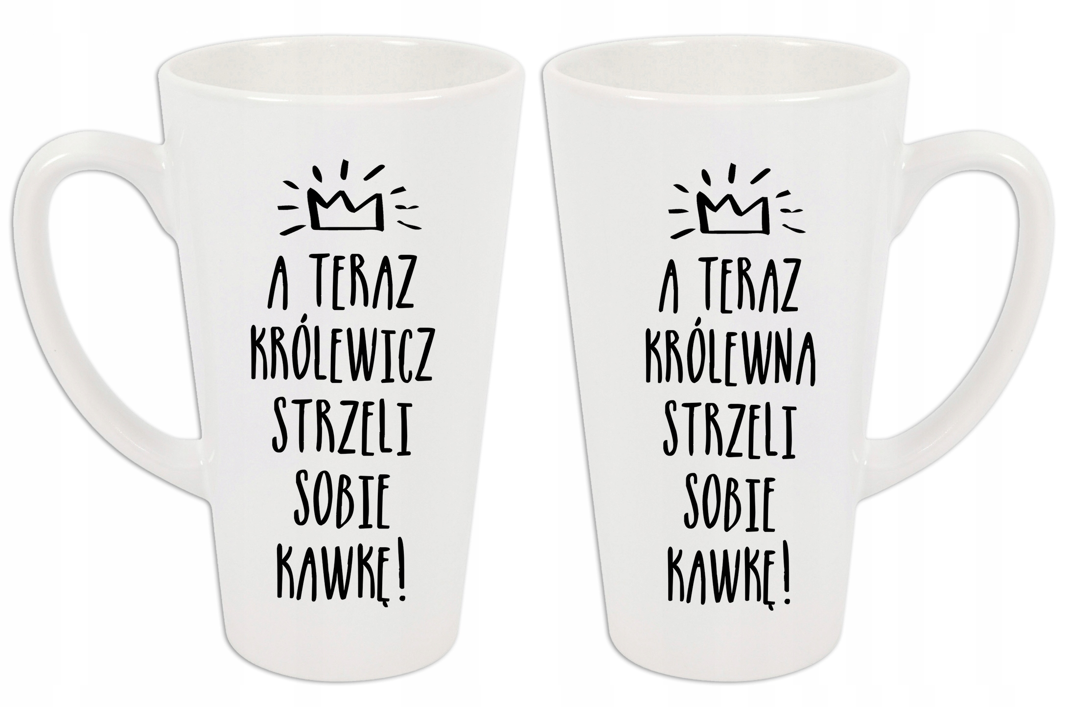 

Zestaw Kubków Latte Dla Par Na Walentynki 450ml