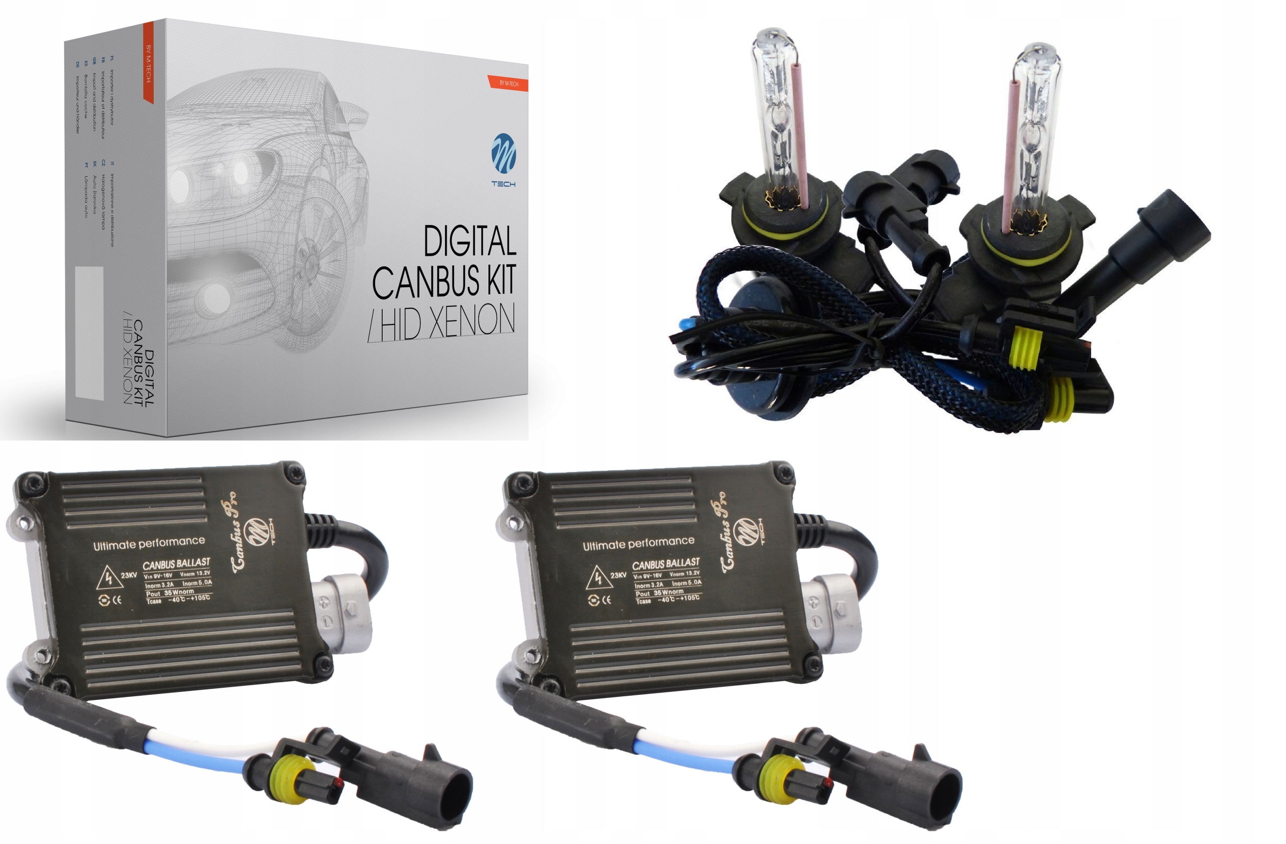 

Zest. Hid HIR2 9012 6000K Przetwornica Xenon MTech