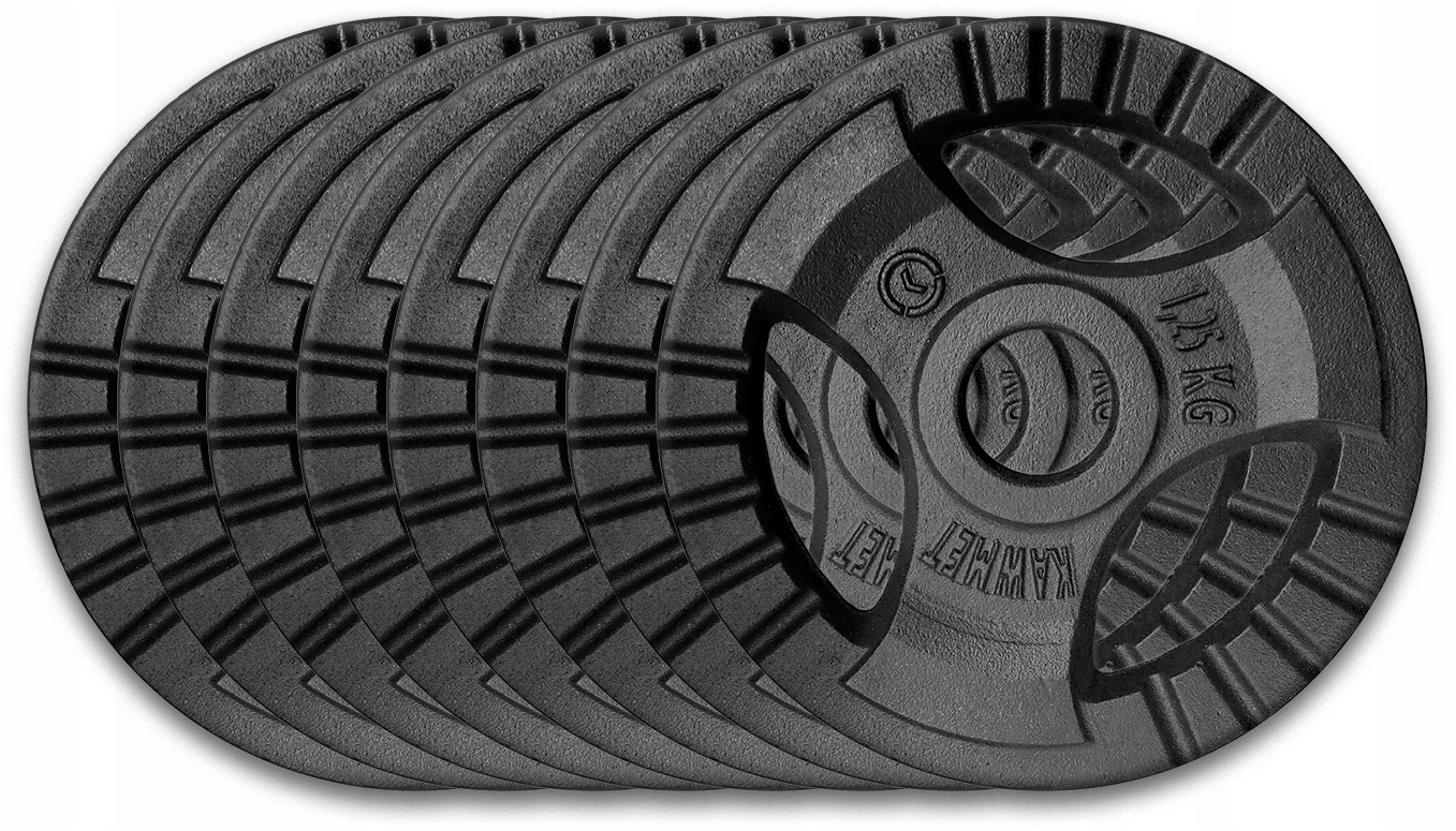 Zestaw 120 kg obciążenia żeliwne talerz 30,5 mm Kod producenta ZESTAW 120KG / 30,5MM