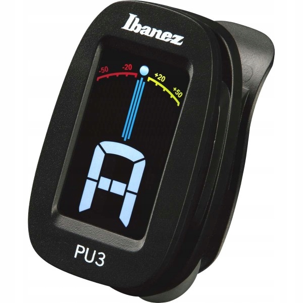 

Ibanez PU3 tuner gitarowy z klipsem stroik Czarny