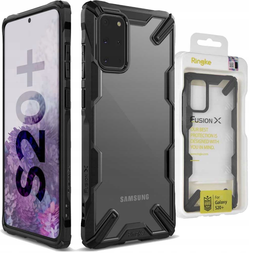 

Etui Ringke Fusion X do Galaxy S20 Plus, obudowa
