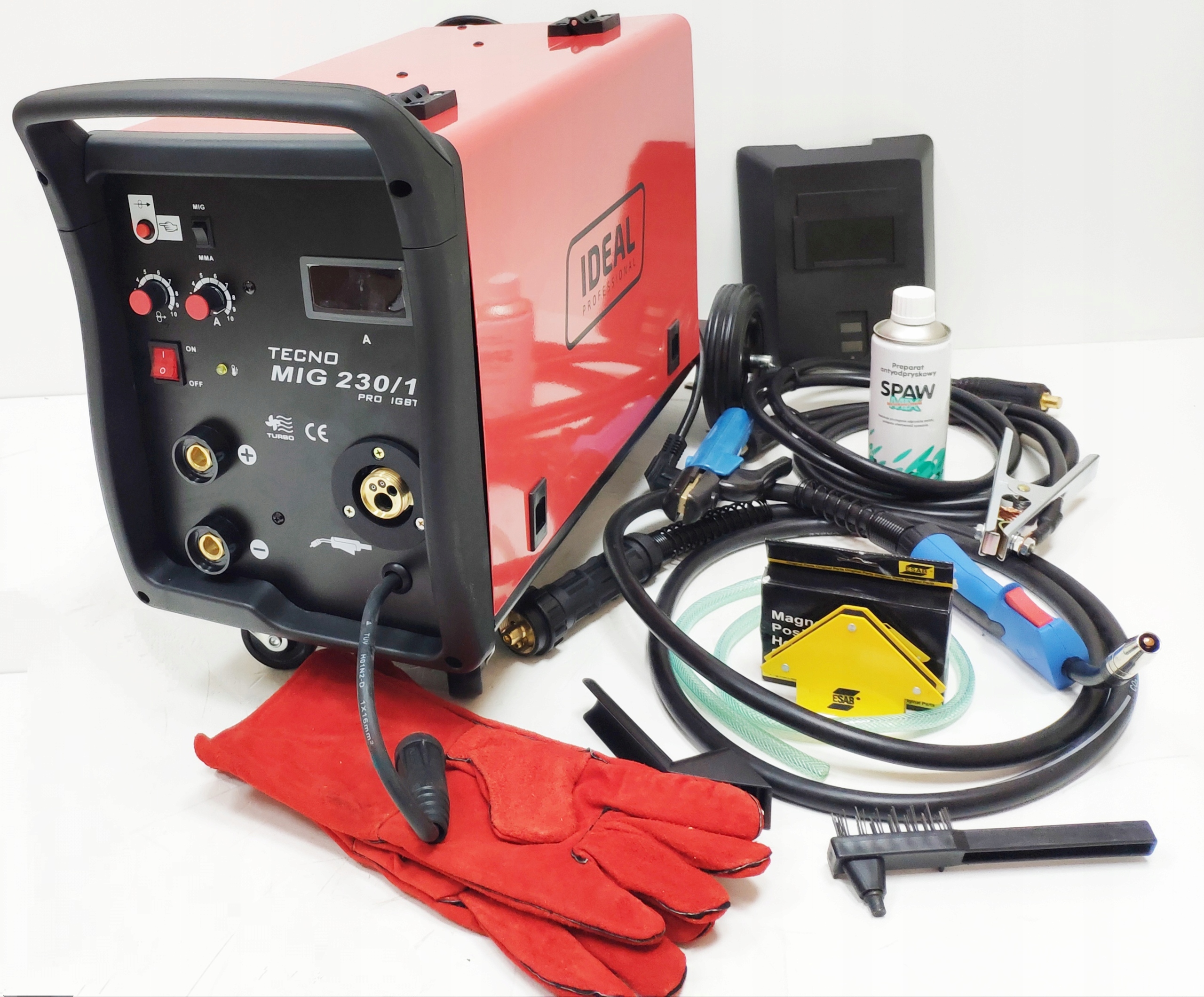SPAWARKA MIGOMAT IDEAL TECNO MIG 230/1 PRO 230 Marka Ideal